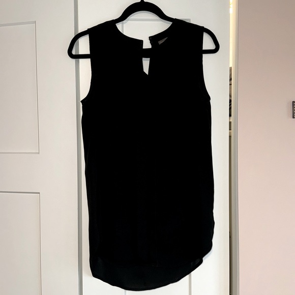 Vince Camuto Black Tank Blouse - Picture 1 of 3